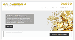 Desktop Screenshot of gold-signals.net